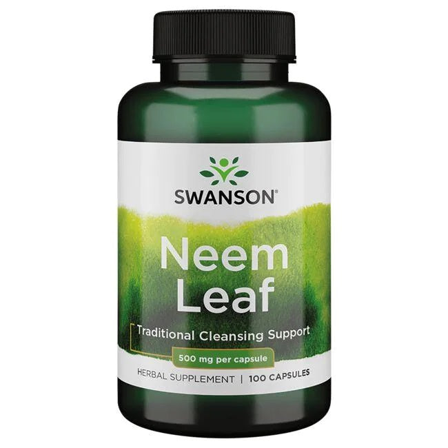 Neem Leaf, 500mg - 100 caps - Swanson
