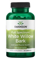 Full Spectrum White Willow Bark, 400mg - 90 caps - Swanson