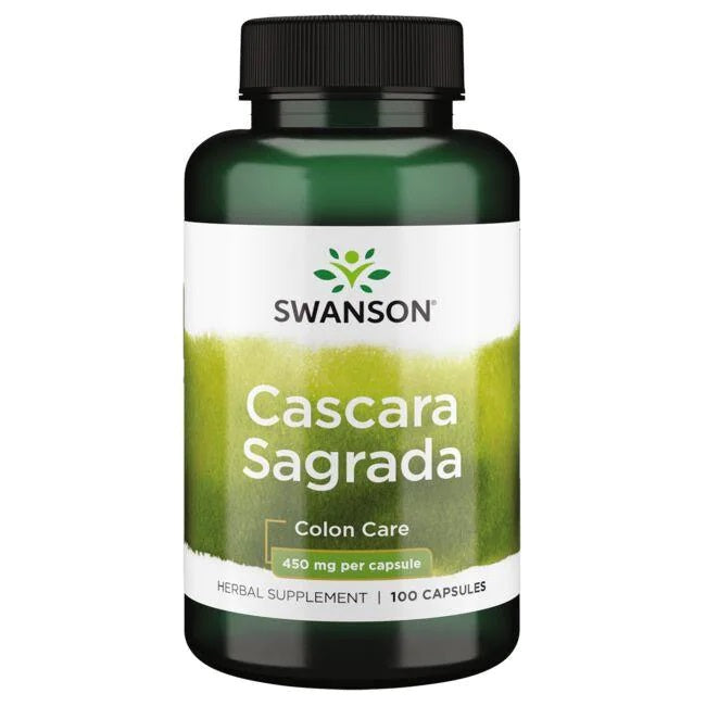 Cascara Sagrada, 450mg - 100 caps - Swanson