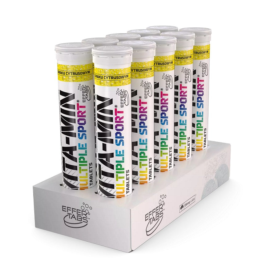 Vita-Min Multiple Sport, Citrus - 10 x 20 tabs - Olimp Nutrition