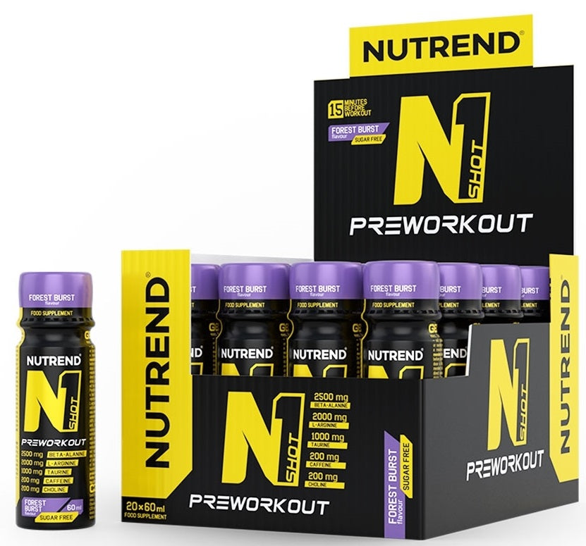 N1 Shot, Forest Burst - 20 x 60 ml. - Nutrend