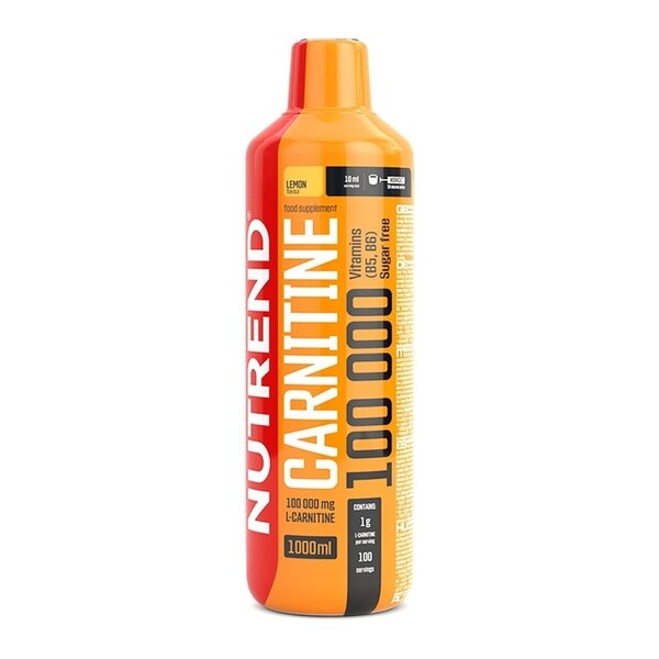 Carnitine 100 000, Lemon - 1000 ml. - Nutrend