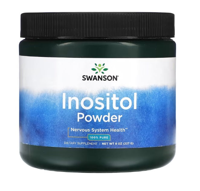 Inositol Powder - 100% Pure - 227 grams - Swanson