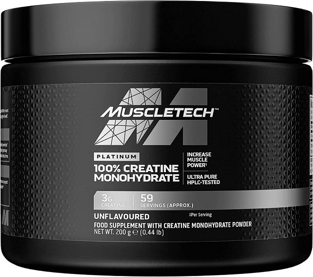 Platinum 100% Creatine Monohydrate - 200 grams - MuscleTech