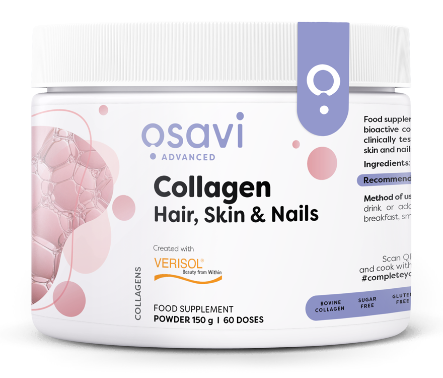 Collagen Peptides (Hair Skin & Nails), Unflavoured - 150 grams - Osavi