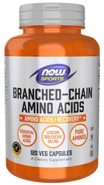Branched-Chain Amino Acids - 120 vcaps - NOW Foods