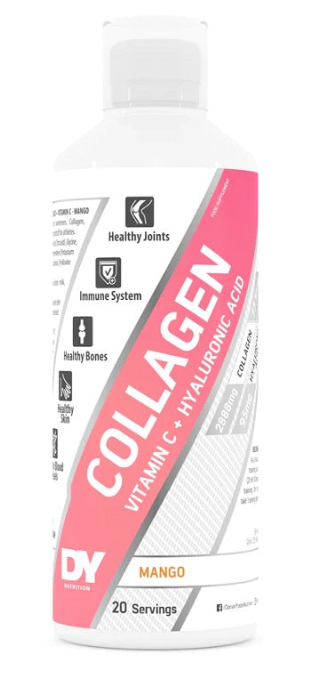 Liquid Collagen + Vitamin C + Hyaluronic acid, Mango - 500 ml. - Dorian Yates