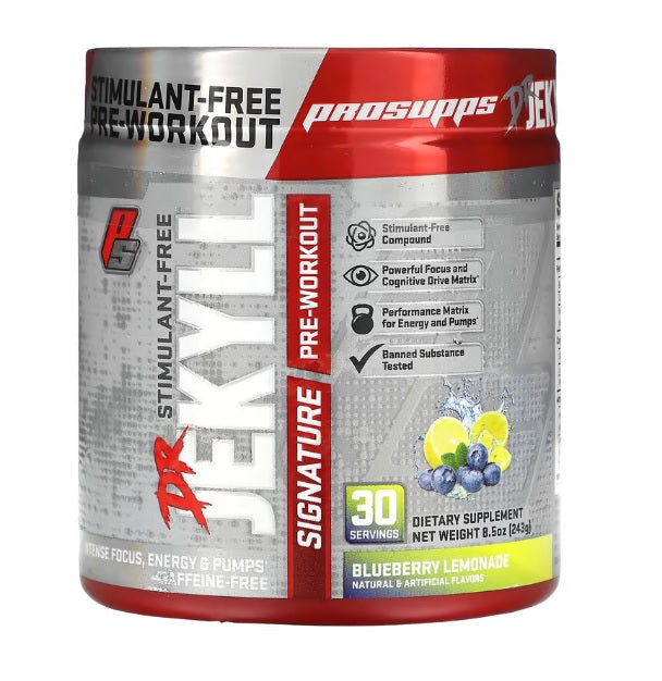 Dr. Jekyll Signature, Blueberry Lemonade (US Formula) - 243 grams - ProSupps