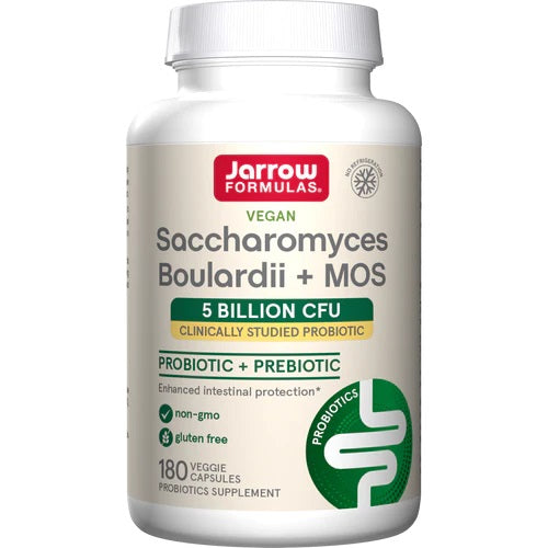 Saccharomyces Boulardii + MOS - 180 vcaps - Jarrow Formulas