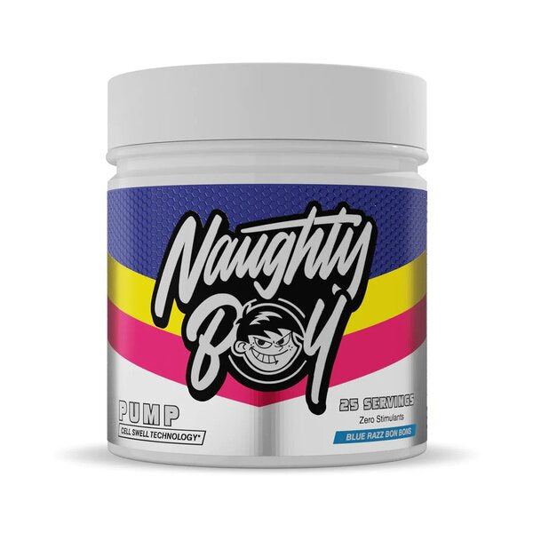 Pump, Blue Razz Bon Bons - 400 grams - Naughty Boy
