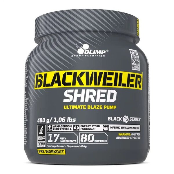Blackweiler Shred, Exotic Orange - 480 grams - Olimp Nutrition