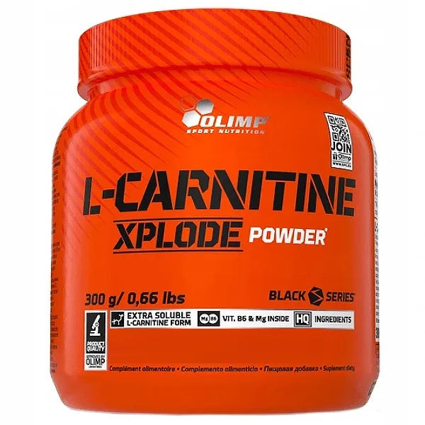 L-Carnitine Xplode Powder, Orange - 300 grams - Olimp Nutrition