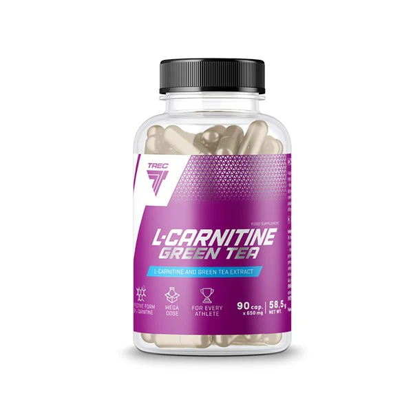 L-Carnitine + Green Tea - 90 caps - Trec Nutrition