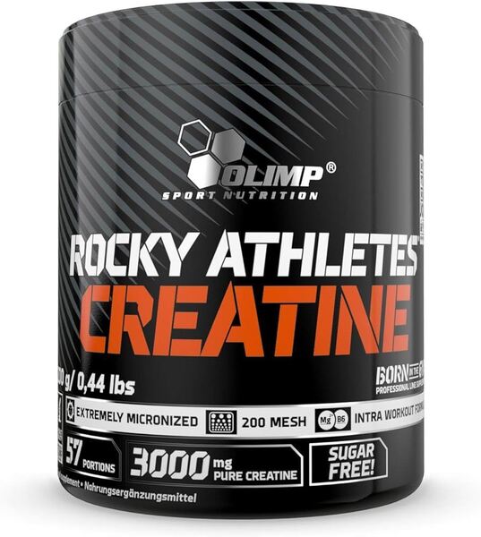 Rocky Athletes Creatine, Unflavoured - 200 grams - Olimp Nutrition