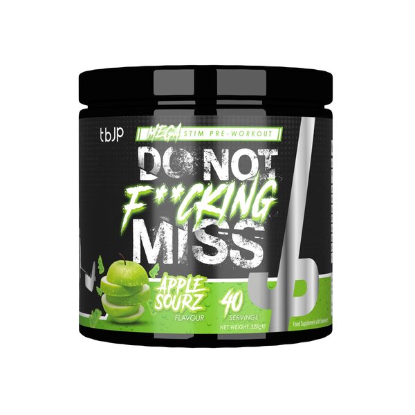 Do Not F**cking Miss, Apple Sourz - 320 grams - Trained by JP
