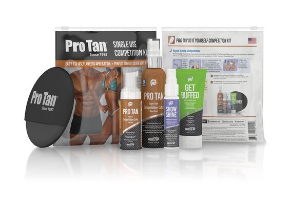 Single Show Competition Color Super Dark Mini Kit - Pro Tan