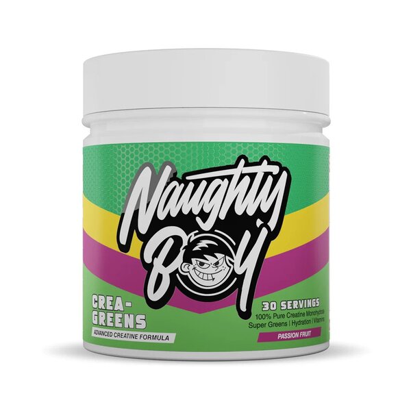 Crea-Greens, Passion Fruit - 270 grams - Naughty Boy
