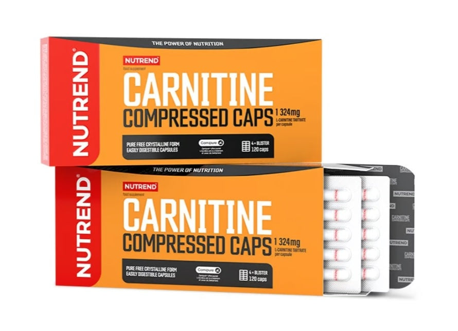 Carnitine Compressed Caps - 120 caps - Nutrend