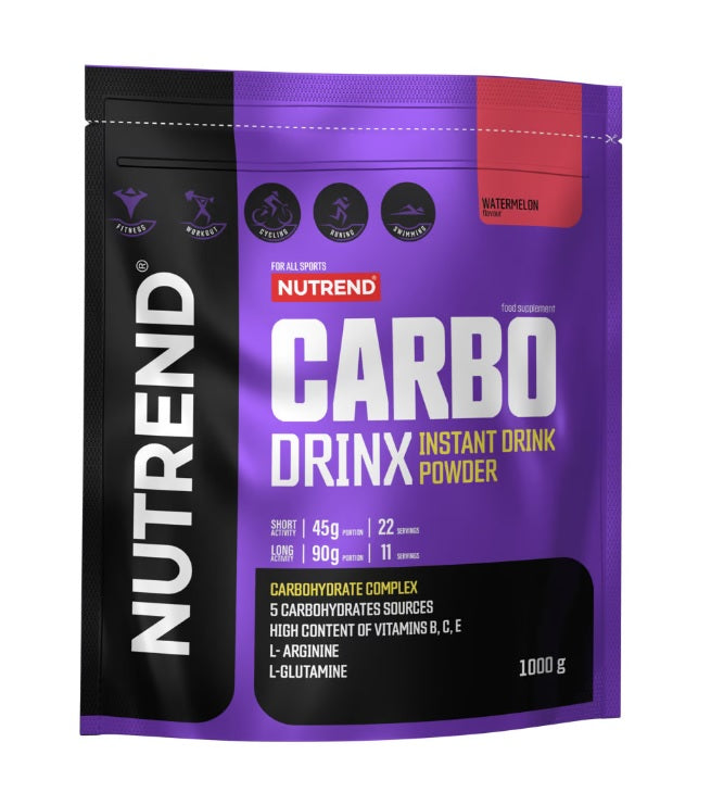 Carbodrinx, Watermelon - 1000 grams - Nutrend
