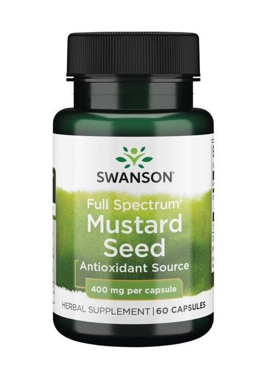 Full Spectrum Mustard Seed, 400mg - 60 caps - Swanson