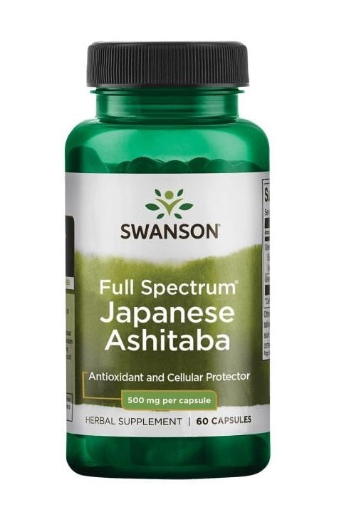 Full Spectrum Japanese Ashitaba, 500mg - 60 caps - Swanson