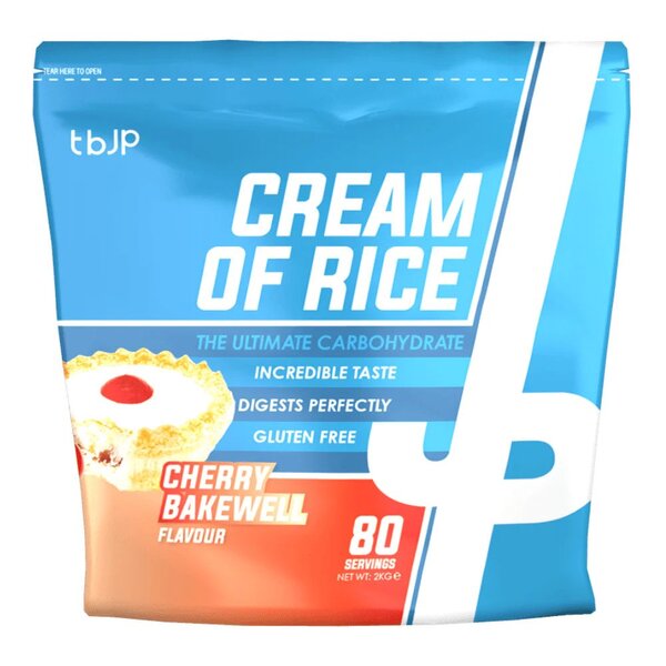 Cream of Rice, Cherry Bakewell - 2000 grams - Trained by JP