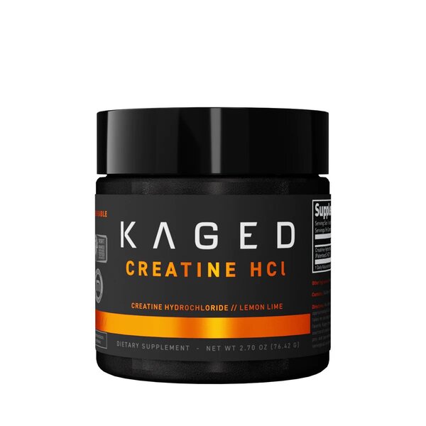 Creatine HCl, Lemon Lime - 76 grams - Kaged Muscle