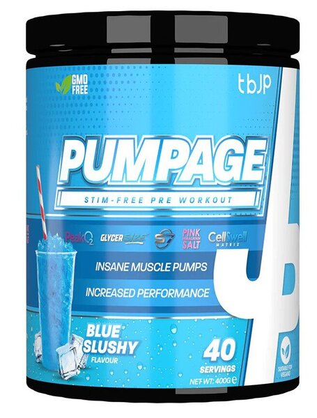Pumpage, Blue Slushy - 400 grams - Trained by JP