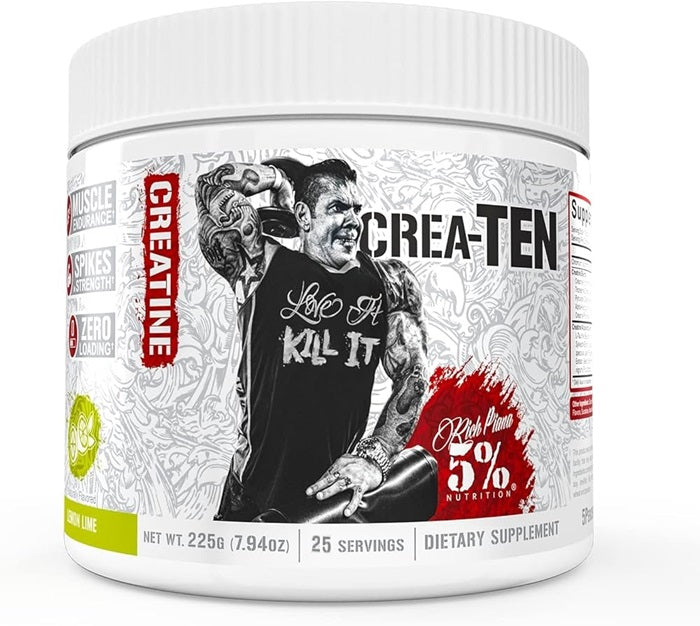 Crea-TEN - Legendary Series, Lemon Lime - 225 grams - 5% Nutrition