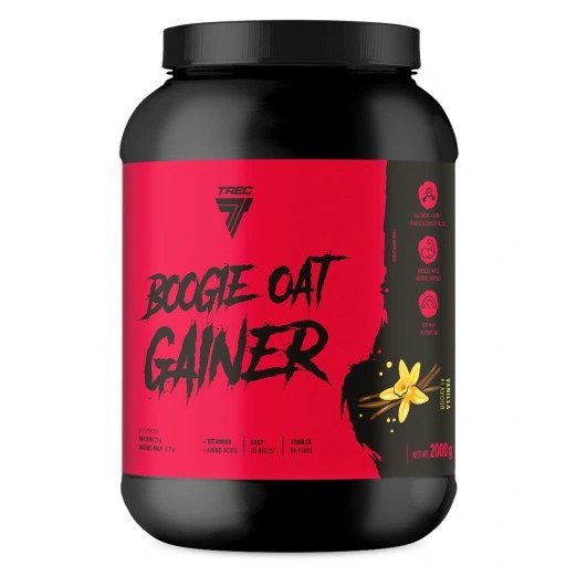 Boogie Oat Gainer, Vanilla - 2000 grams - Trec Nutrition
