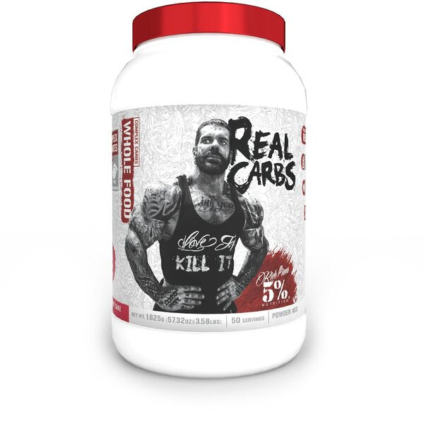 Real Carbs - Legendary Series, Strawberry Short Cake - 1625 grams - 5% Nutrition