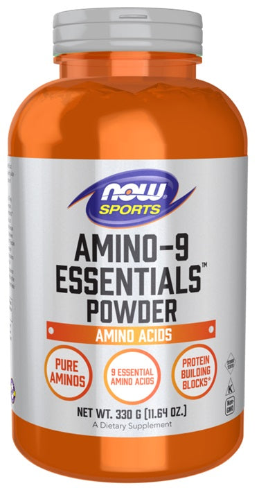 Amino-9 Essentials, Powder - 330 grams - NOW Foods