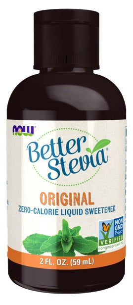 Better Stevia Liquid, Original - 59 ml. - NOW Foods