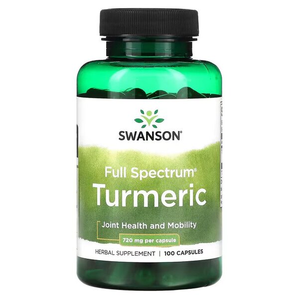 Full Spectrum Turmeric, 720mg - 100 caps - Swanson