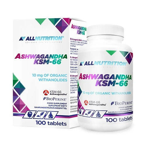 Ashwagandha KSM-66 - 100 tablets - Allnutrition