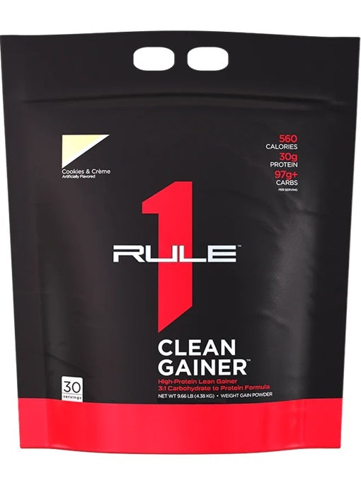 R1 Clean Gainer, Cookies & Creme - 4380 grams - Rule One
