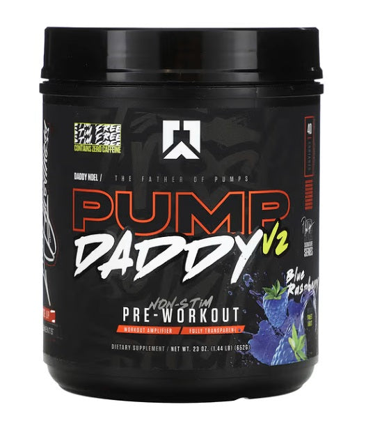 Pump Daddy V2, Blue Raspberry - 652 grams - RYSE