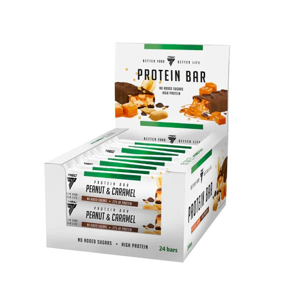 Protein Bar, Peanut & Caramel (EAN 5904358564656) - 24 x 49g - Trec Nutrition