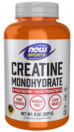 Creatine Monohydrate, Pure Powder - 227 grams - NOW Foods