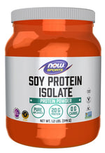 Soy Protein Isolate, Unflavored - 544 grams - NOW Foods