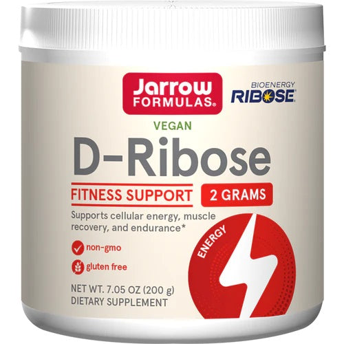 D-Ribose, Powder - 200 grams - Jarrow Formulas