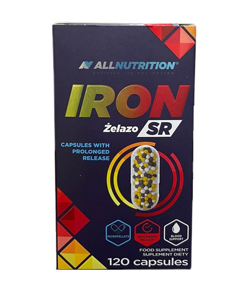 Iron SR - 120 caps - Allnutrition