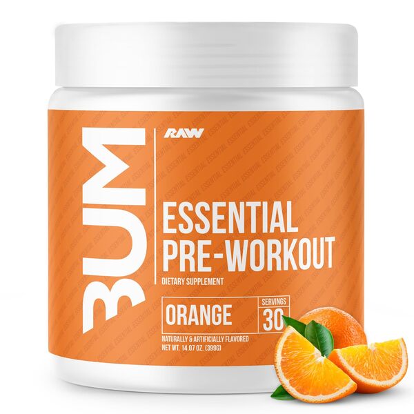 CBUM Essential Pre-Workout, Orange - 399 grams - Raw Nutrition