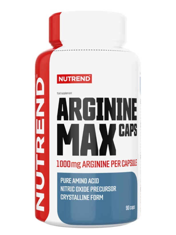 Arginine Max Caps, 1000mg - 90 caps - Nutrend