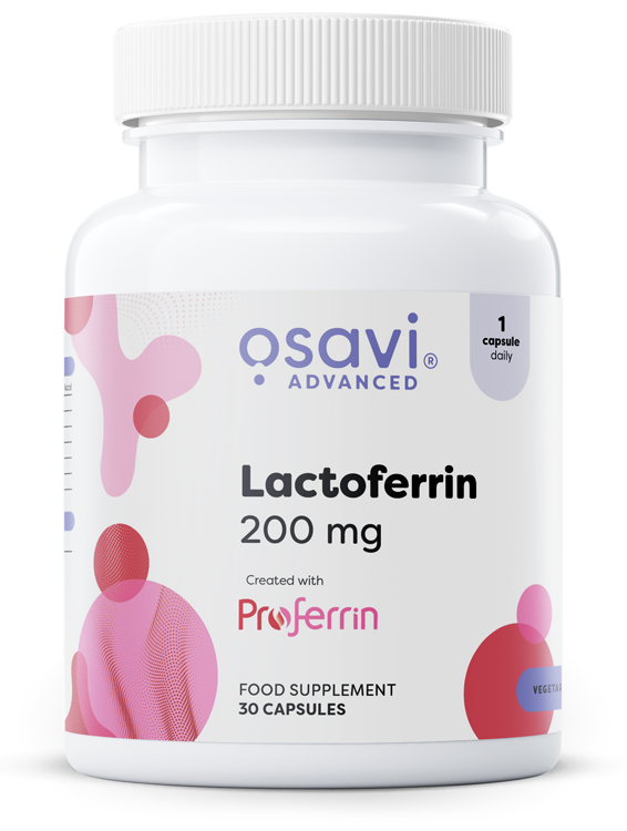 Lactoferrin, 200mg - 30 caps - Osavi