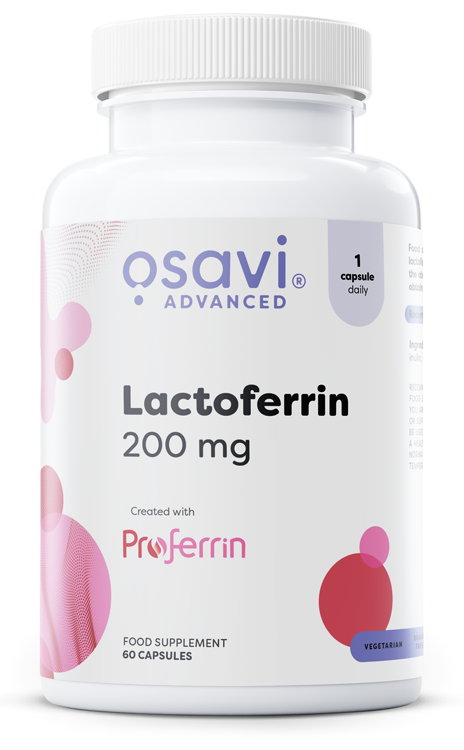 Lactoferrin, 200mg - 60 caps - Osavi