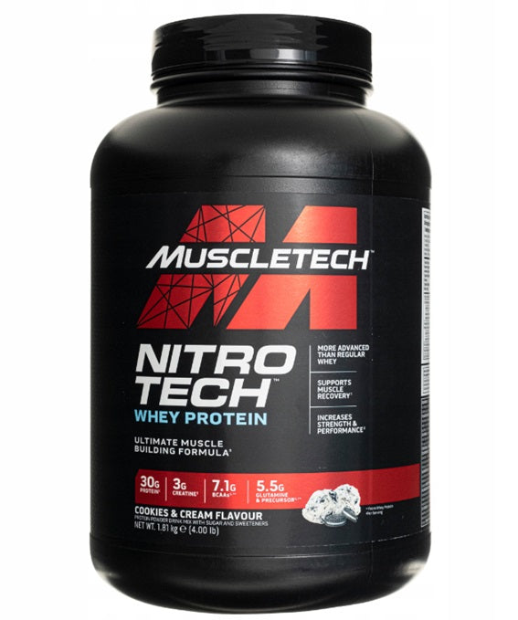 Nitro-Tech, Cookies & Cream - 1810 grams - MuscleTech