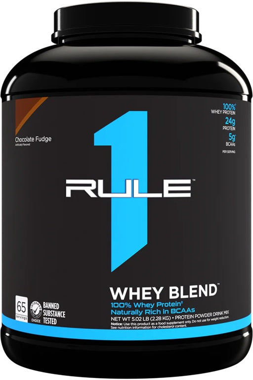 R1 Whey Blend, Chocolate Fudge - 2280 grams - Rule One