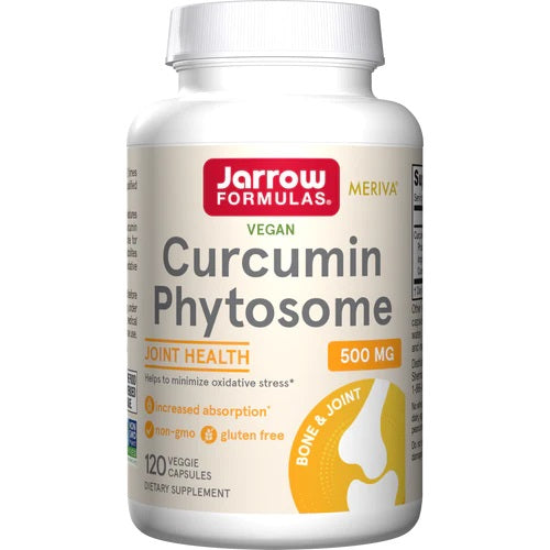 Curcumin Phytosome (Meriva), 500mg - 120 vcaps - Jarrow Formulas
