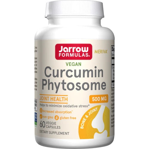 Curcumin Phytosome (Meriva), 500mg - 60 vcaps - Jarrow Formulas